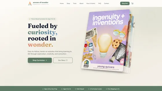 Arrows of Wonder website