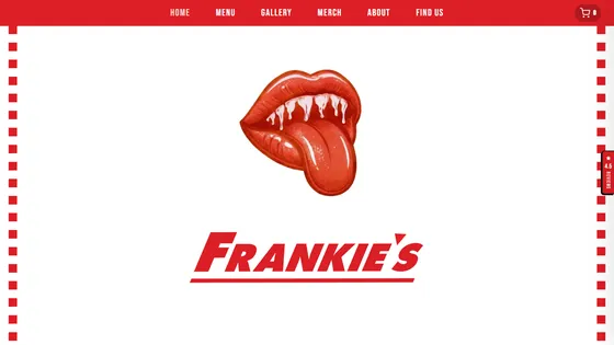 Frankies Slice Shop website