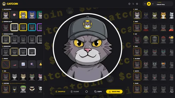 Catcoin website